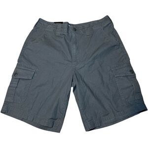 Ocean Coast Shorts Mens 32 Grey Cargo‎ Ripstop Tactical Hiking Work Casual NWT